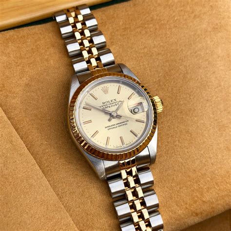 rolex ladies datejust champagne dial|rolex lady datejust bracelet.